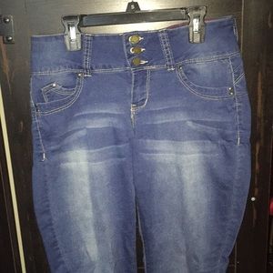 High Waisted Skinny Jeans